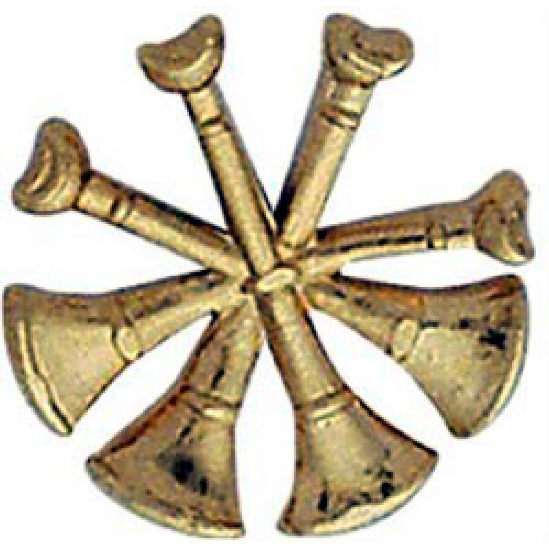 Fire,dept,collar,brass,rank